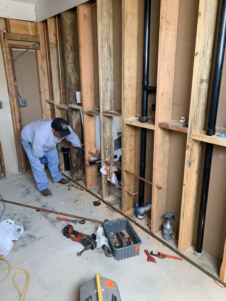 Commercial rough-in plumbing for Commercial Plumbing in Arbor Oaks
